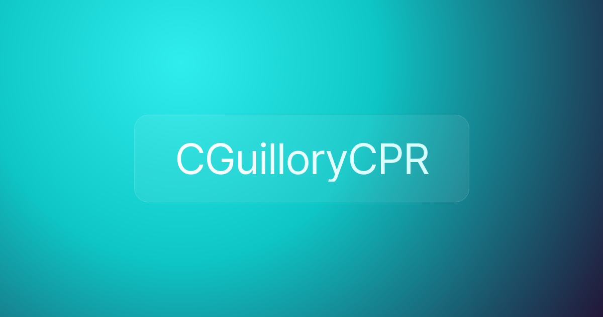 CGuilloryCPR