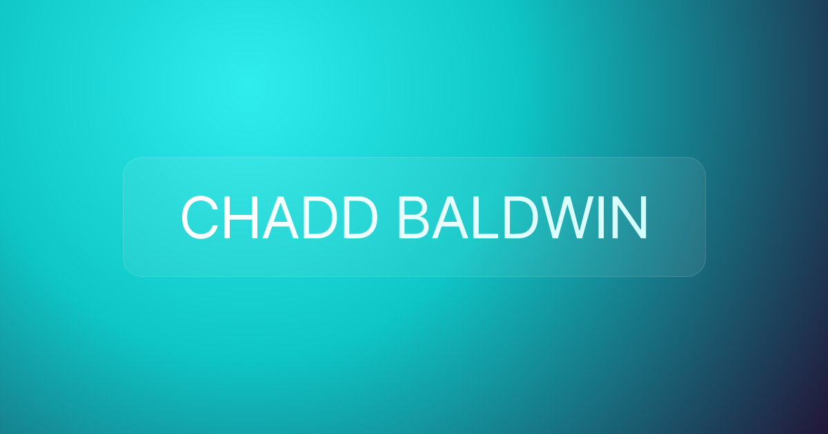 CHADD BALDWIN