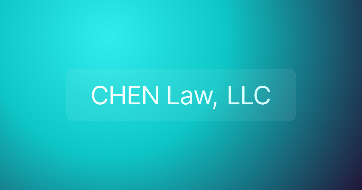 CHEN Law, LLC
