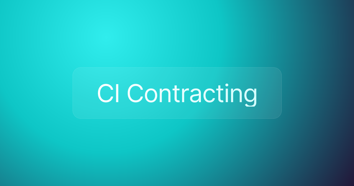 CI Contracting