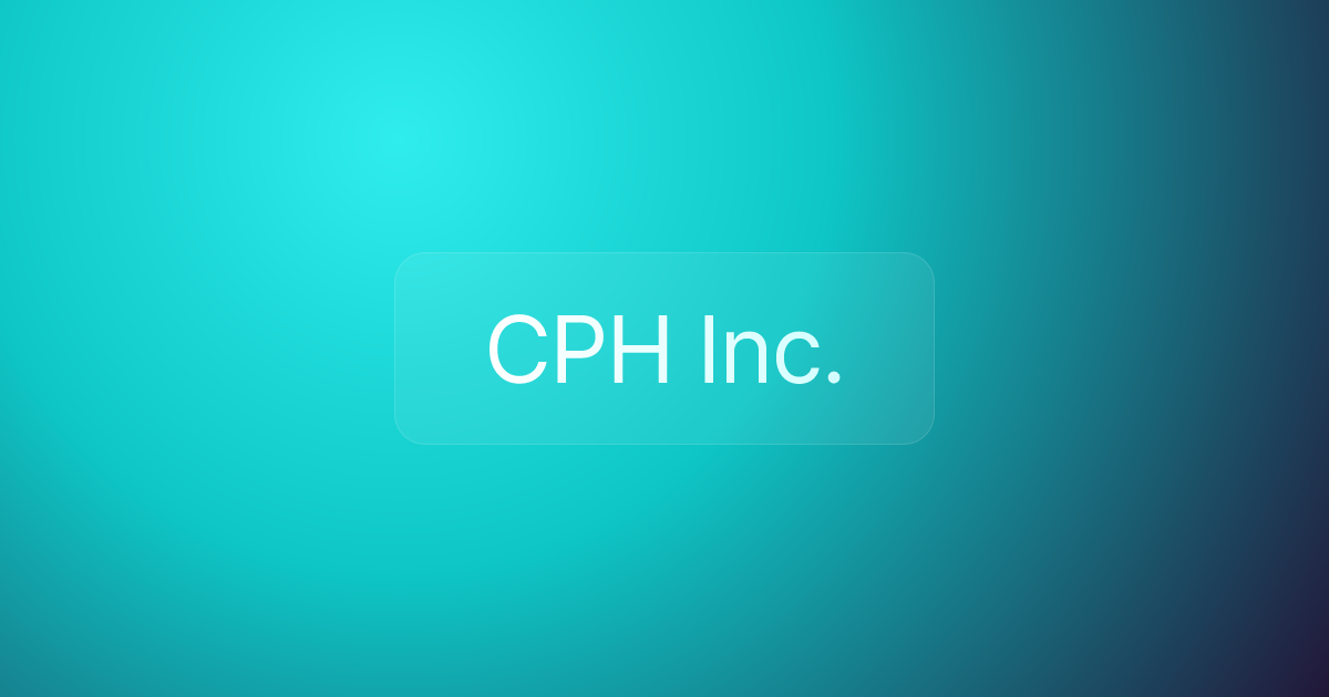 CPH Inc.