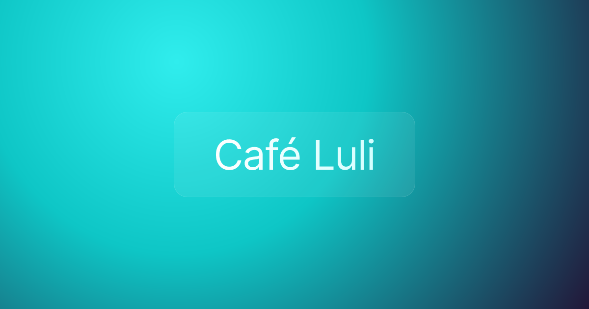 Café Luli
