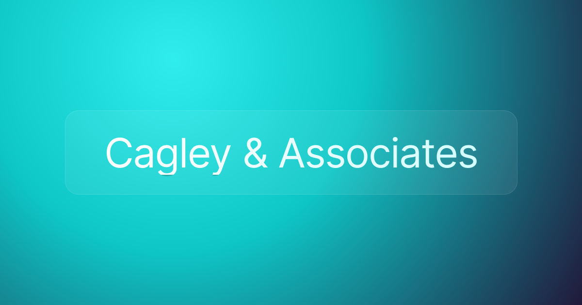 Cagley & Associates