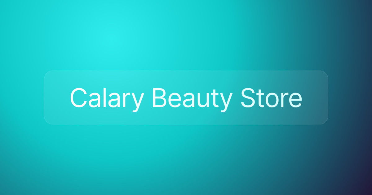 Calary Beauty Store