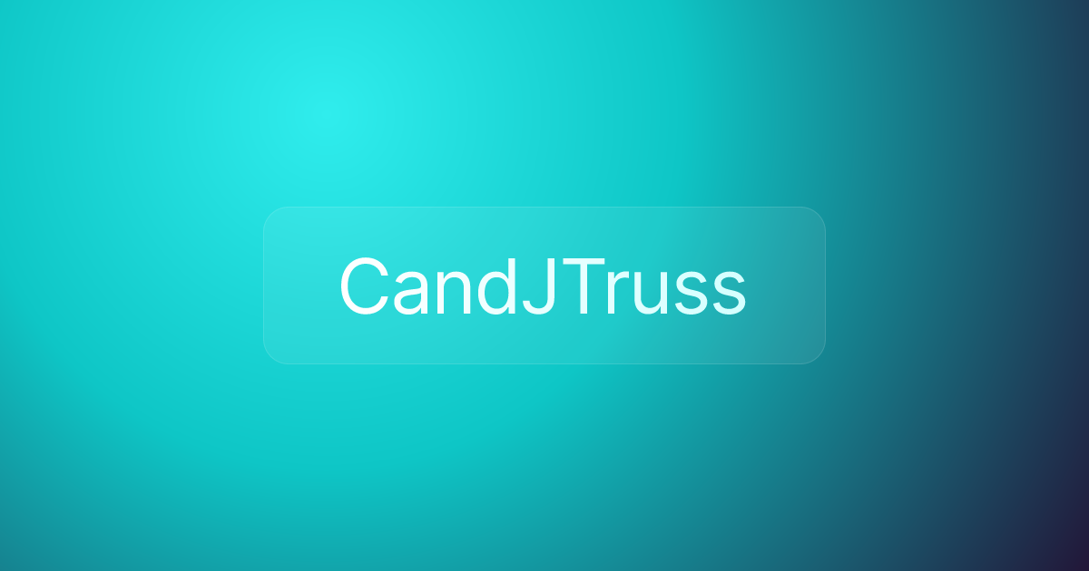 CandJTruss