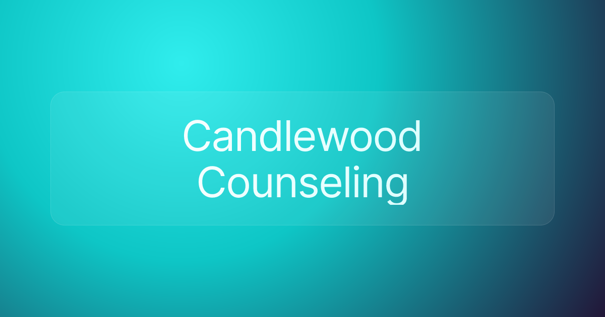 Candlewood Counseling