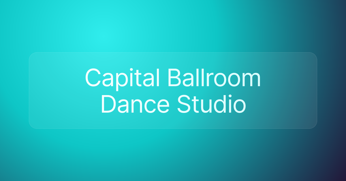 Capital Ballroom Dance Studio