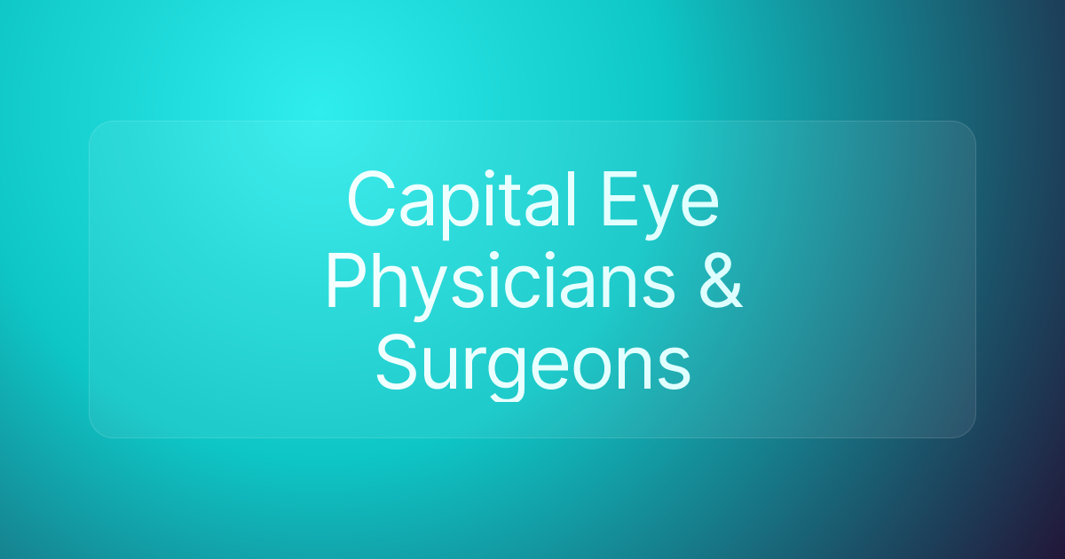 Capital Eye Physicians & Surgeons