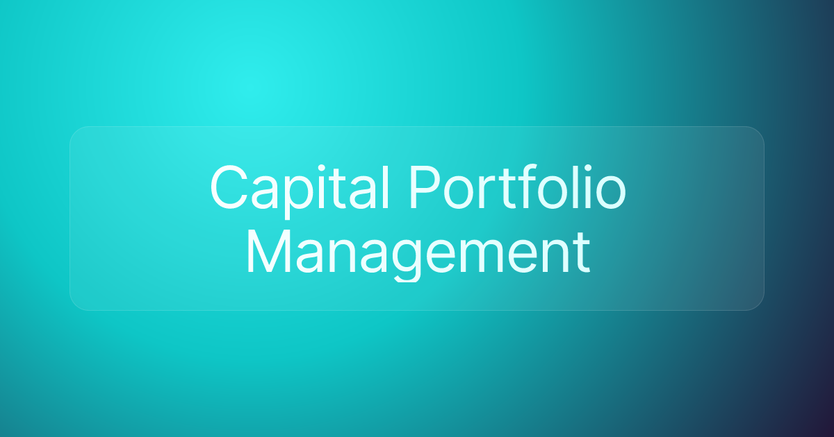 Capital Portfolio Management
