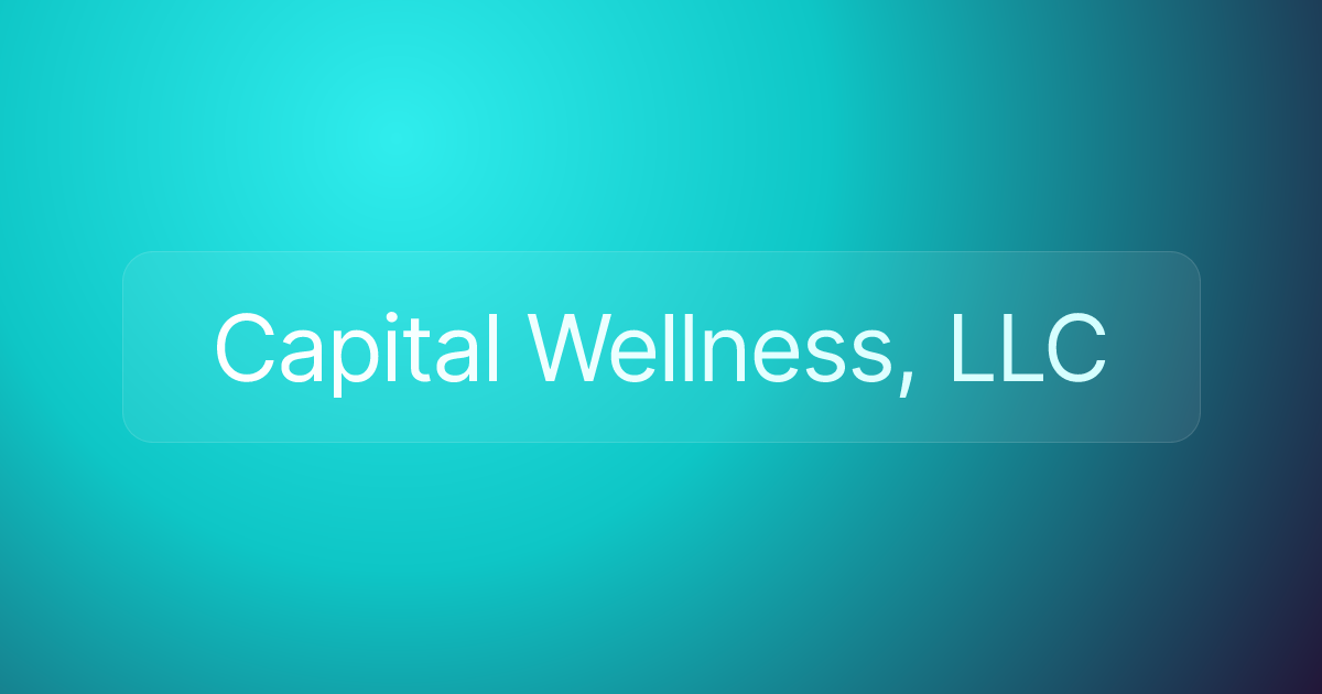 Capital Wellness, LLC