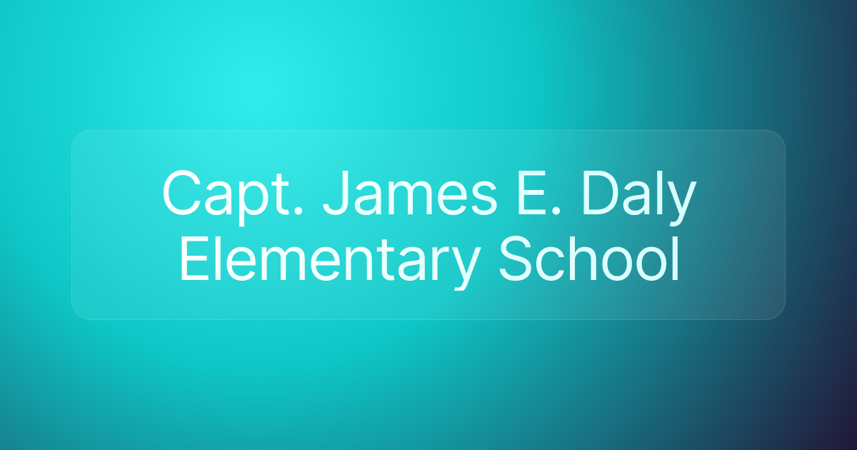Capt. James E. Daly Elementary School
