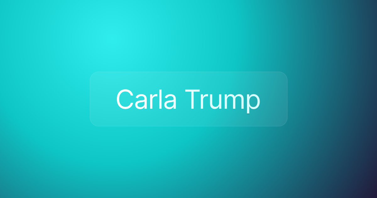 Carla Trump