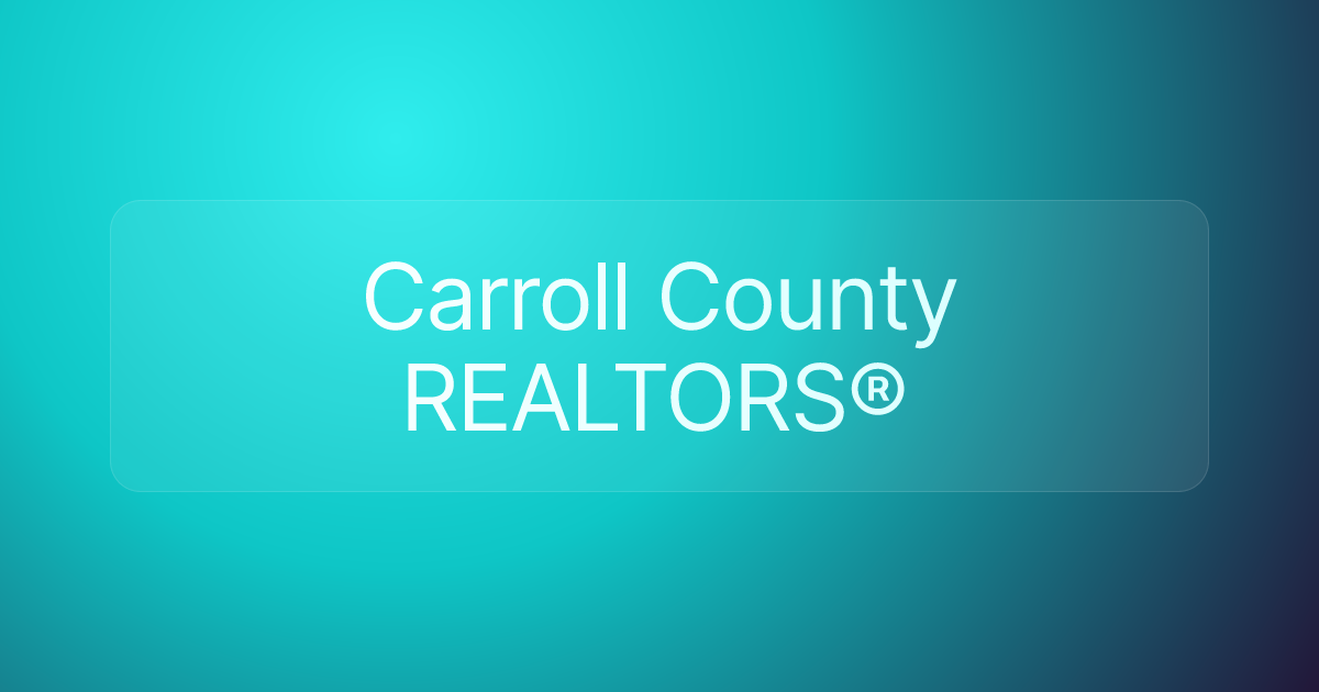 Carroll County REALTORS®