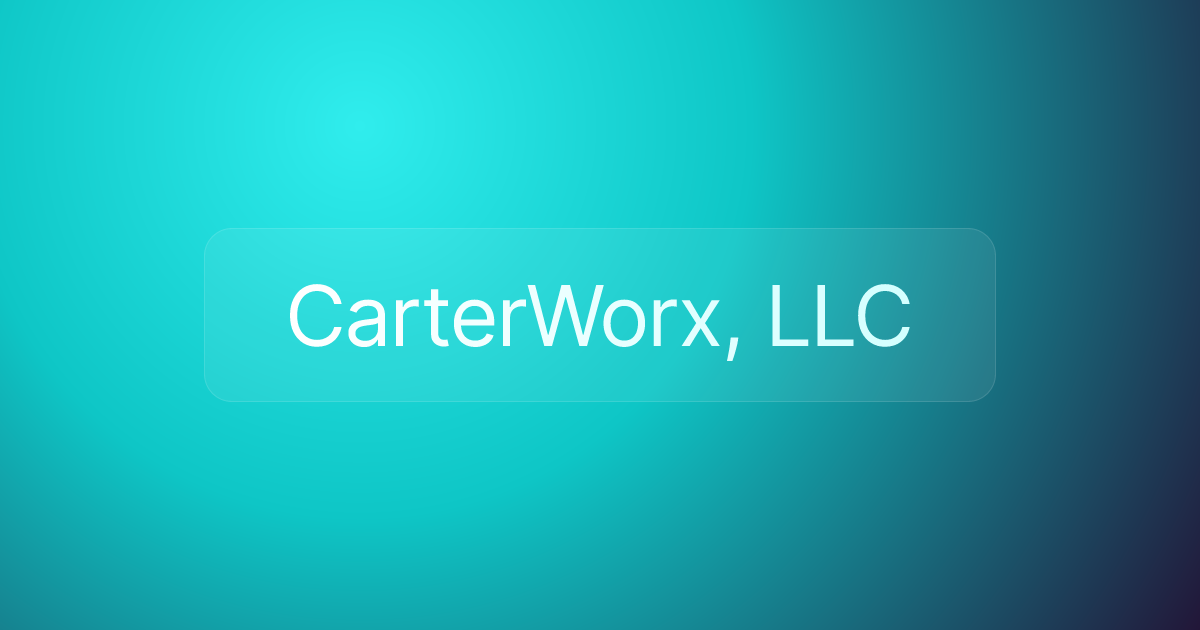 CarterWorx, LLC