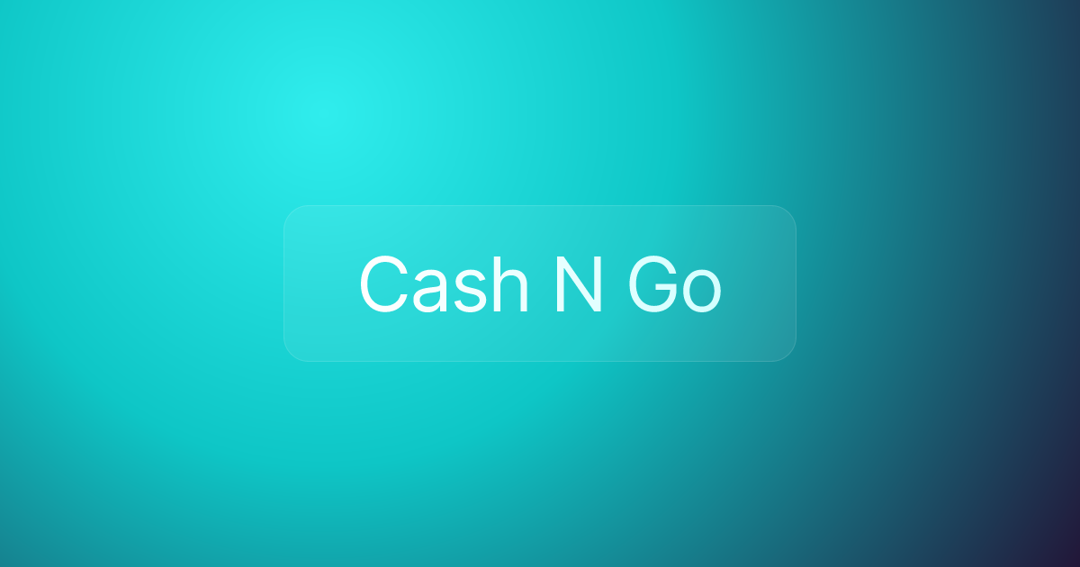 Cash N Go