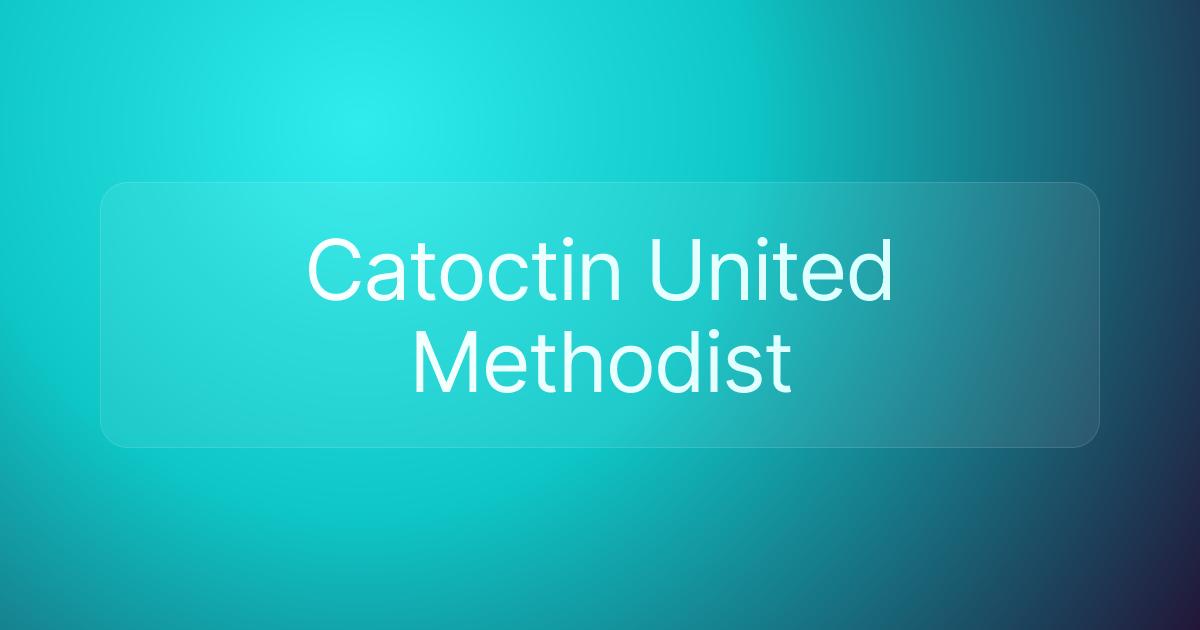 Catoctin United Methodist