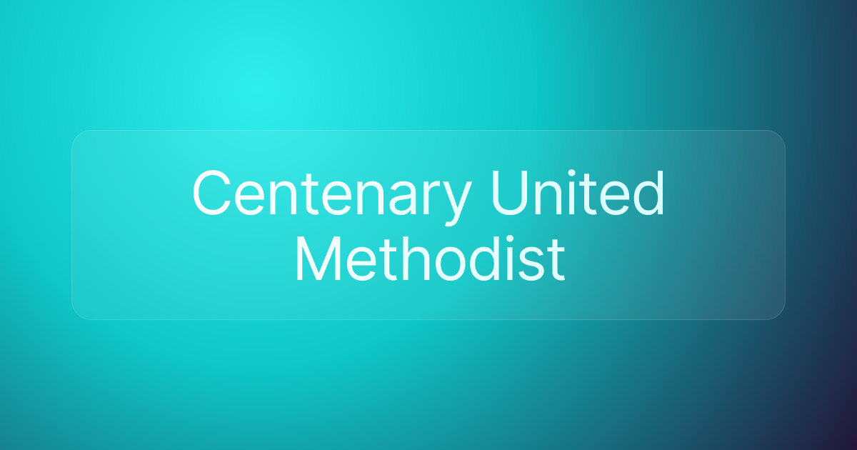 Centenary United Methodist