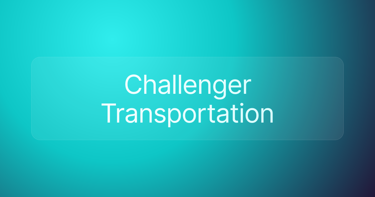 Challenger Transportation