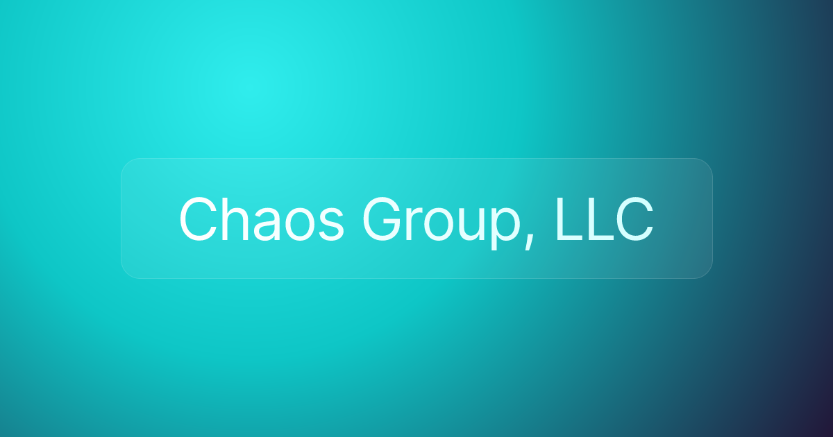 Chaos Group, LLC