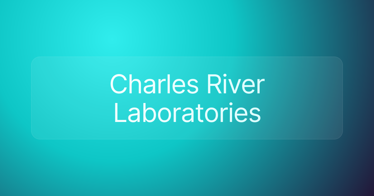 Charles River Laboratories