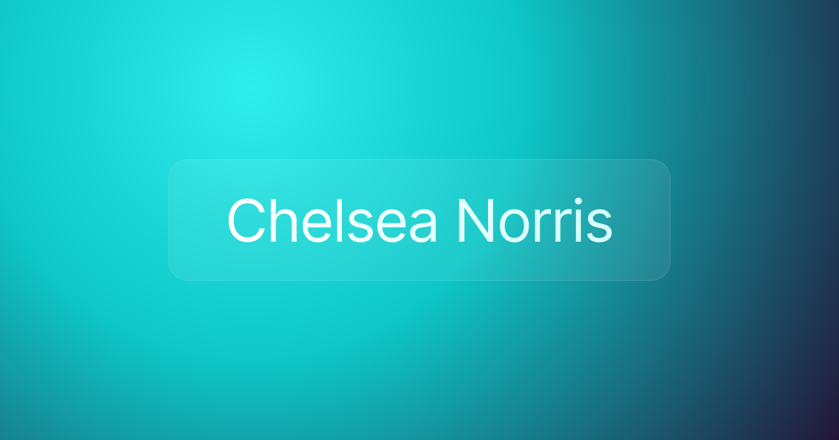 Chelsea Norris