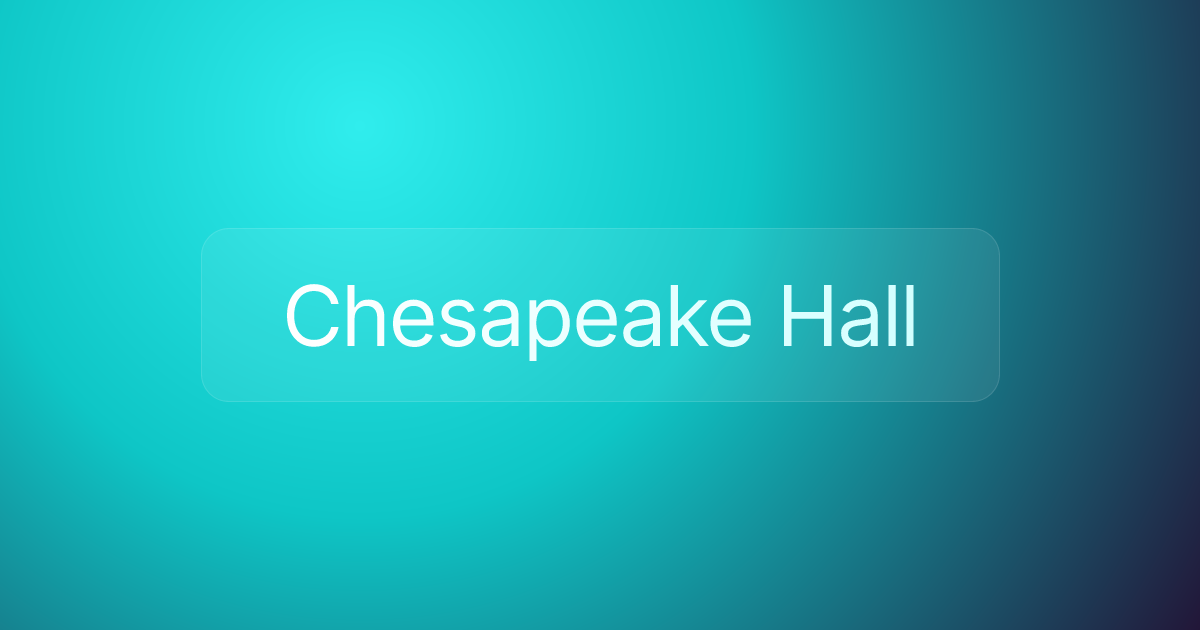Chesapeake Hall