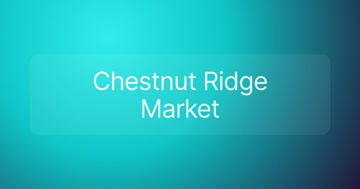Chestnut Ridge Market