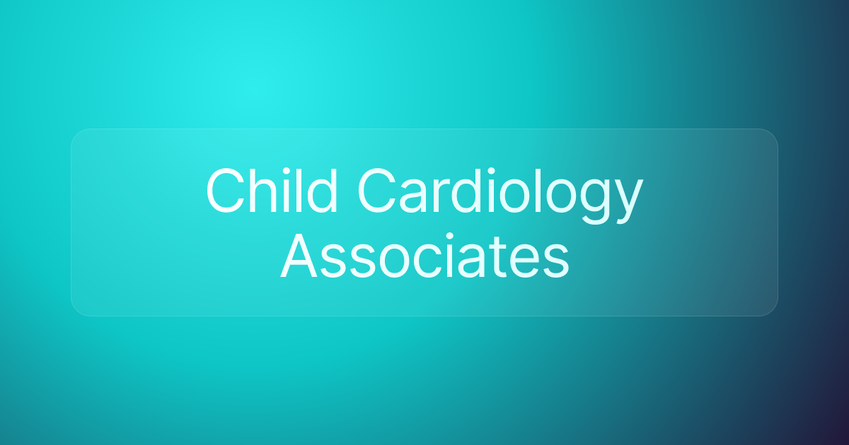 Child Cardiology Associates