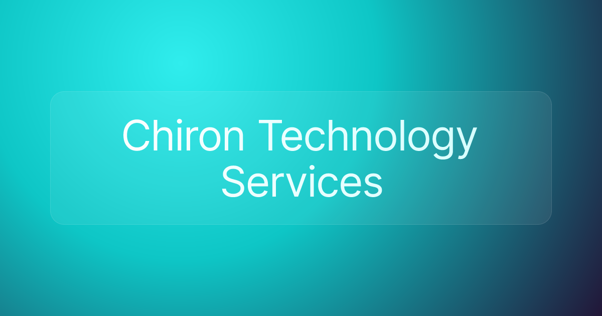 Chiron Technology Services