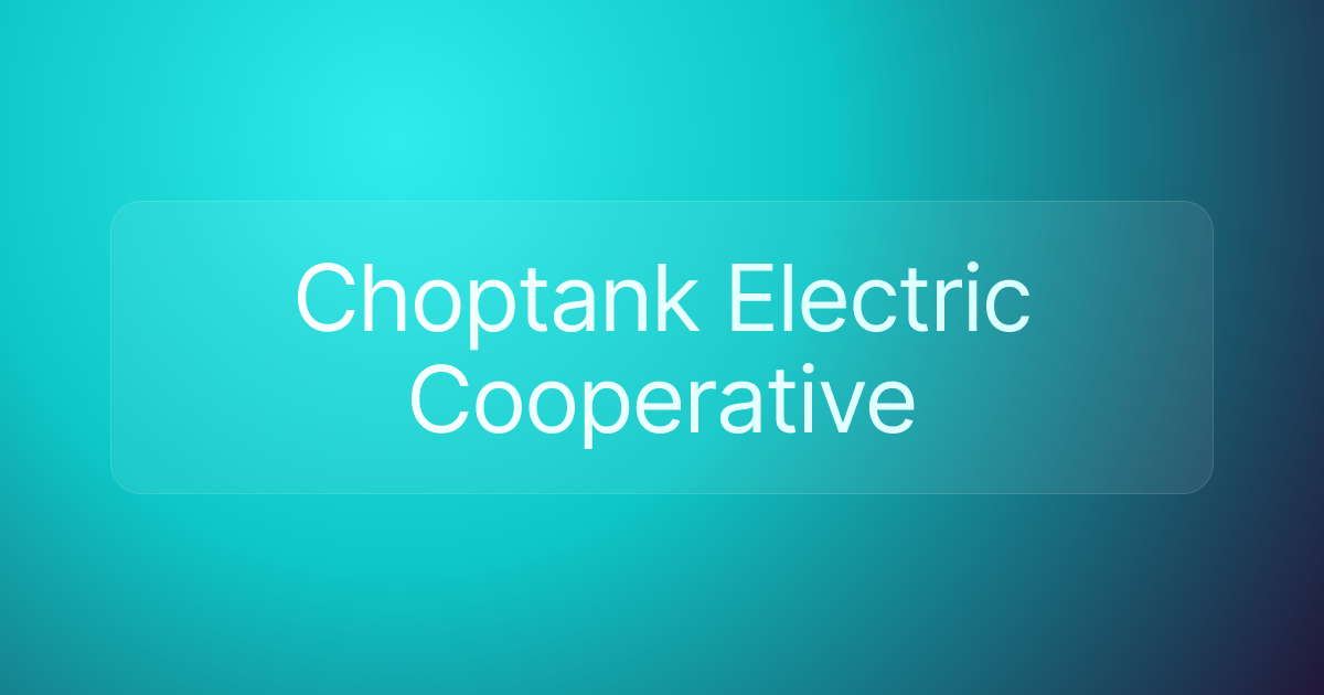 Choptank Electric Cooperative