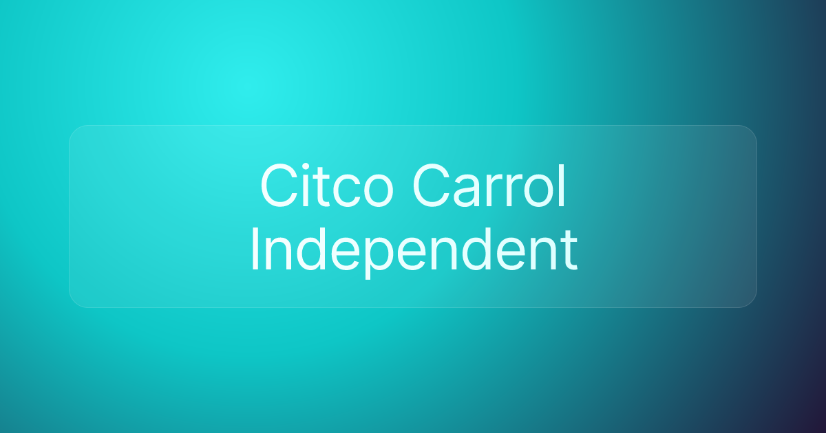 Citco Carrol Independent