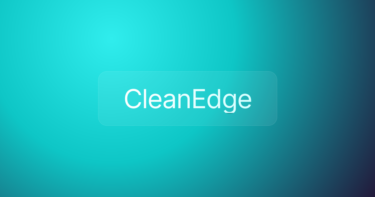 CleanEdge