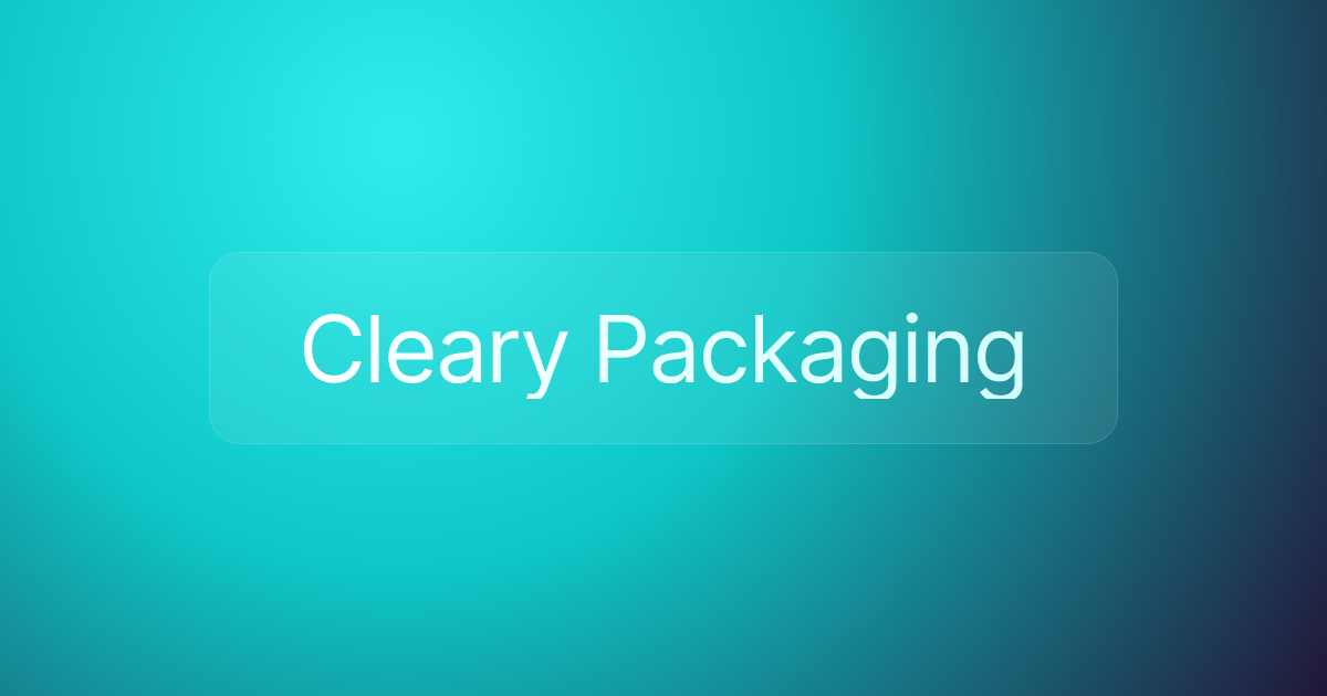Cleary Packaging