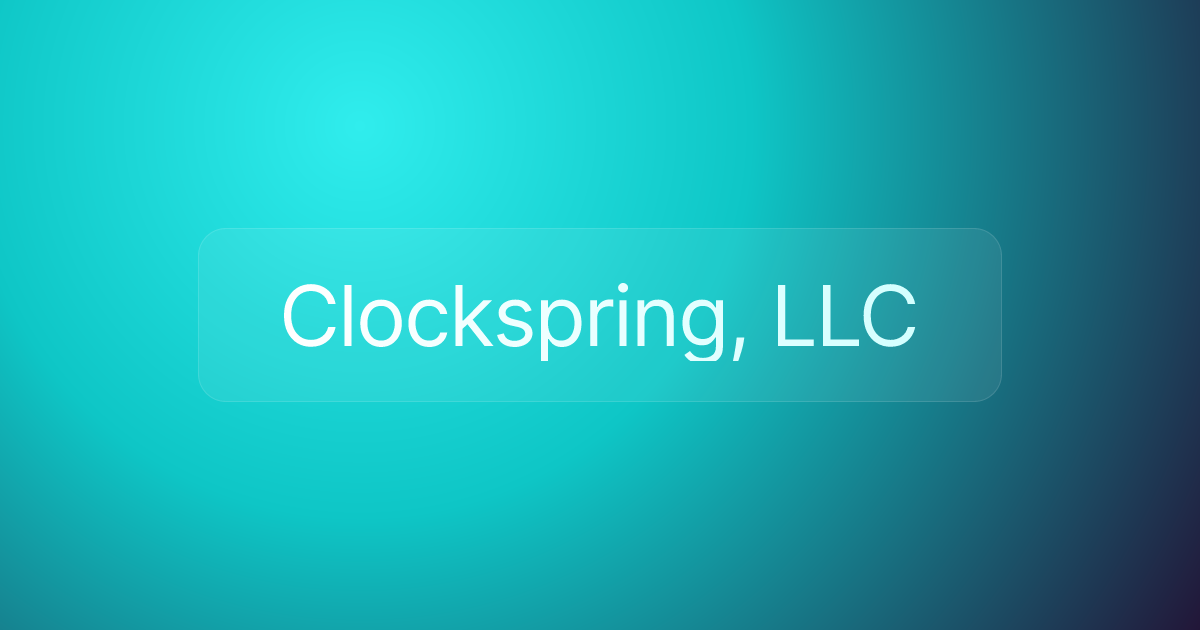 Clockspring, LLC