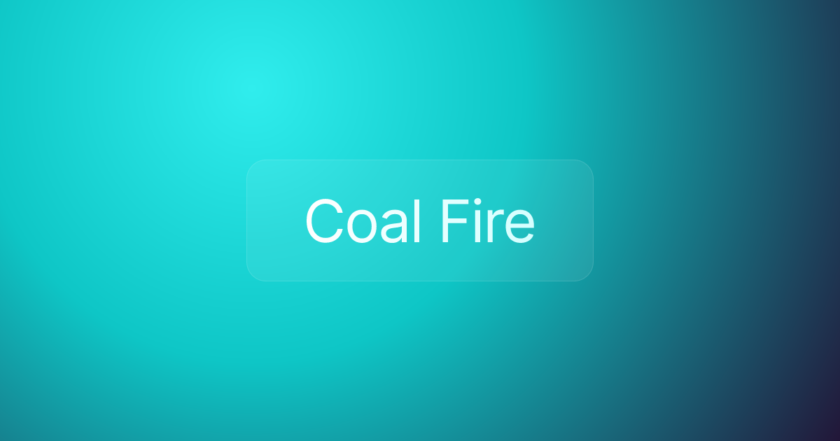 Coal Fire