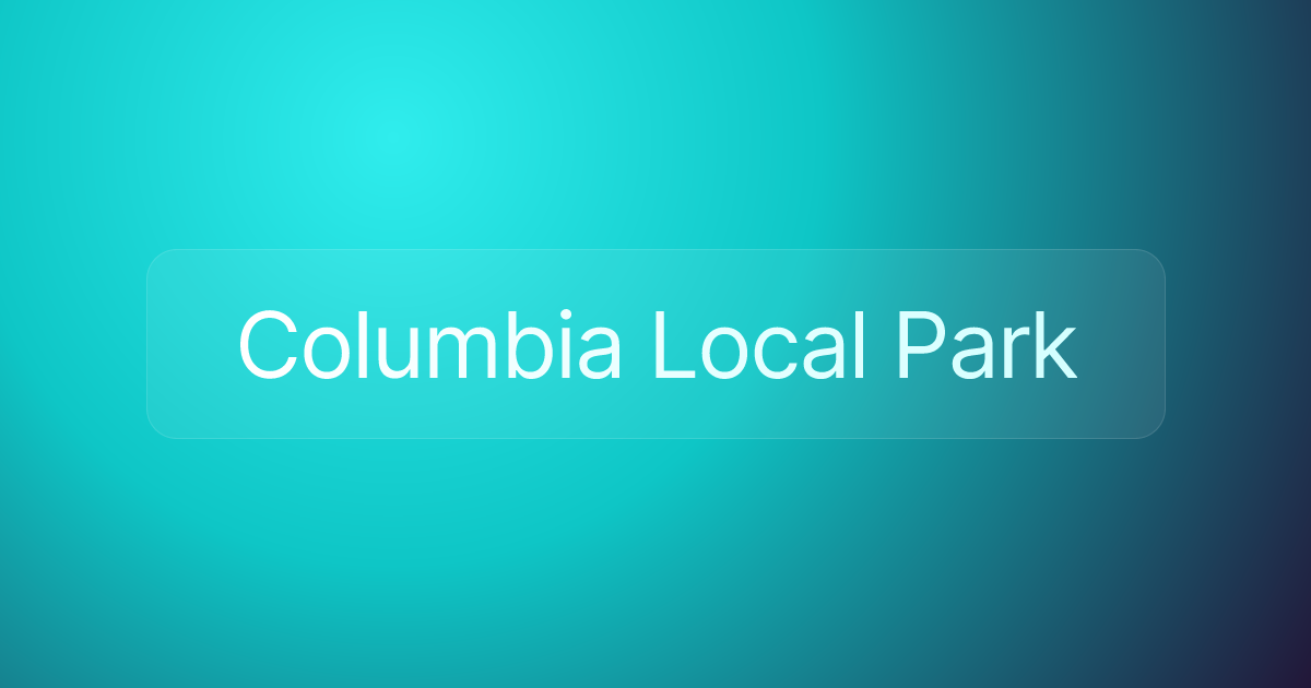 Columbia Local Park