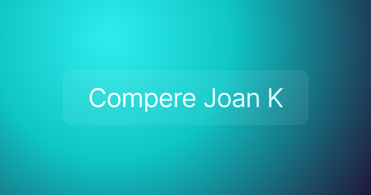 Compere Joan K