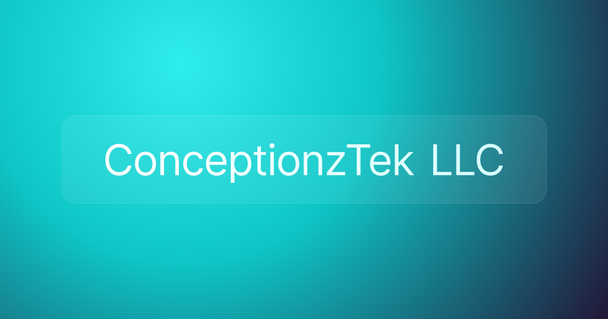 ConceptionzTek LLC