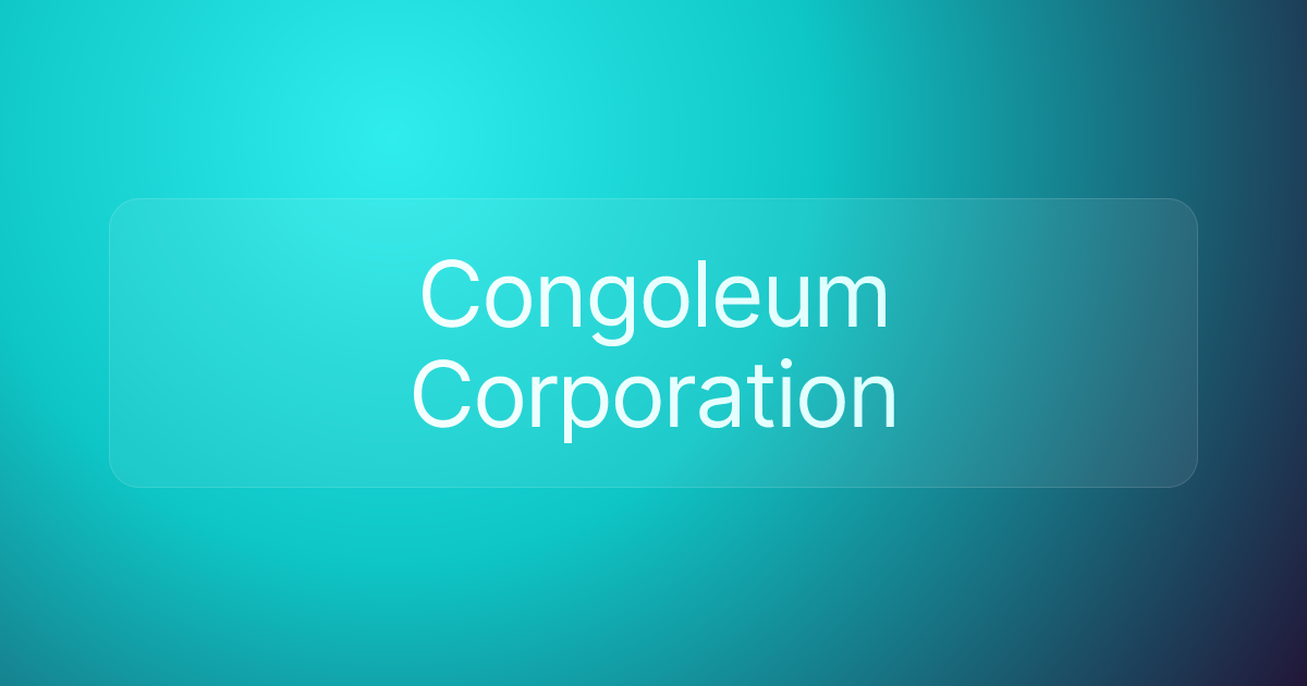 Congoleum Corporation