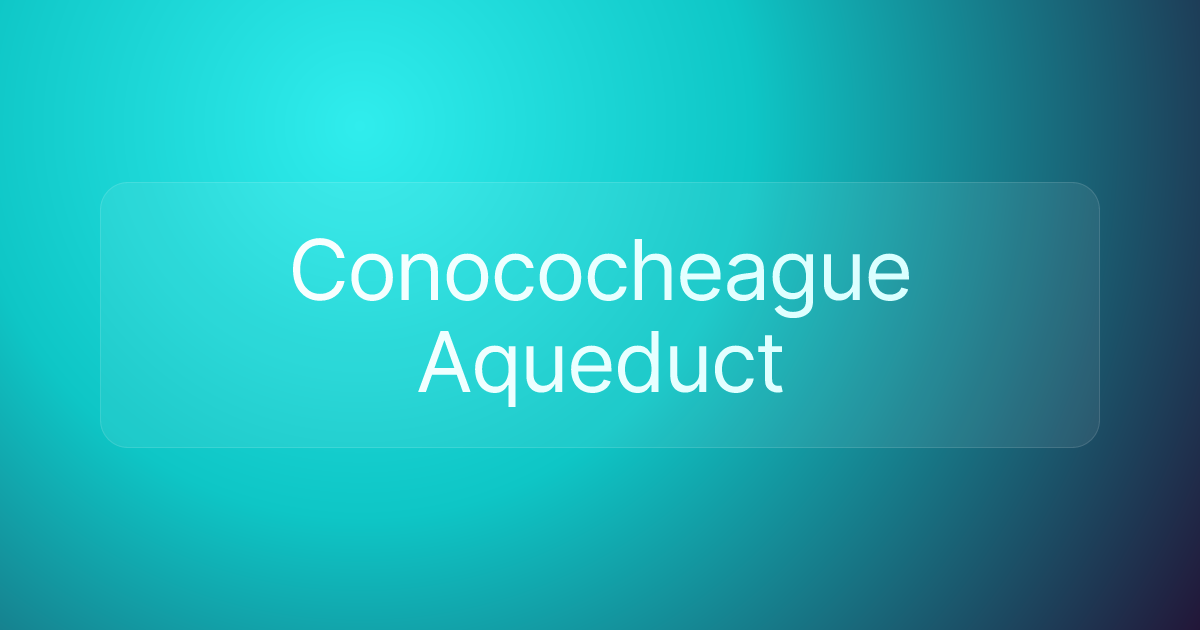 Conococheague Aqueduct