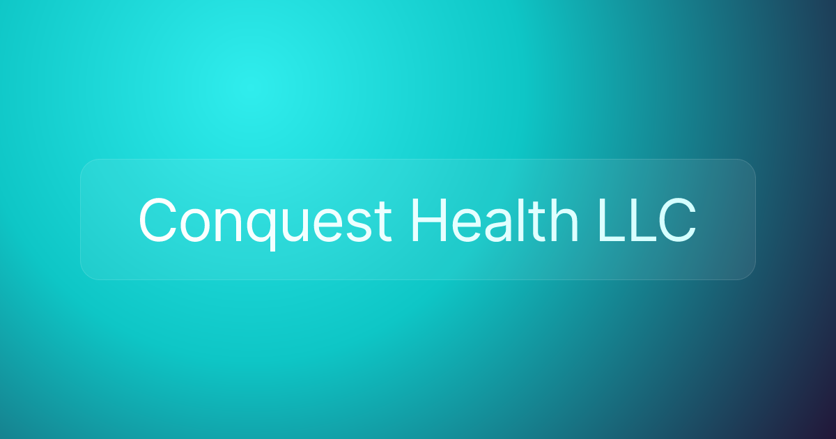 Conquest Health LLC