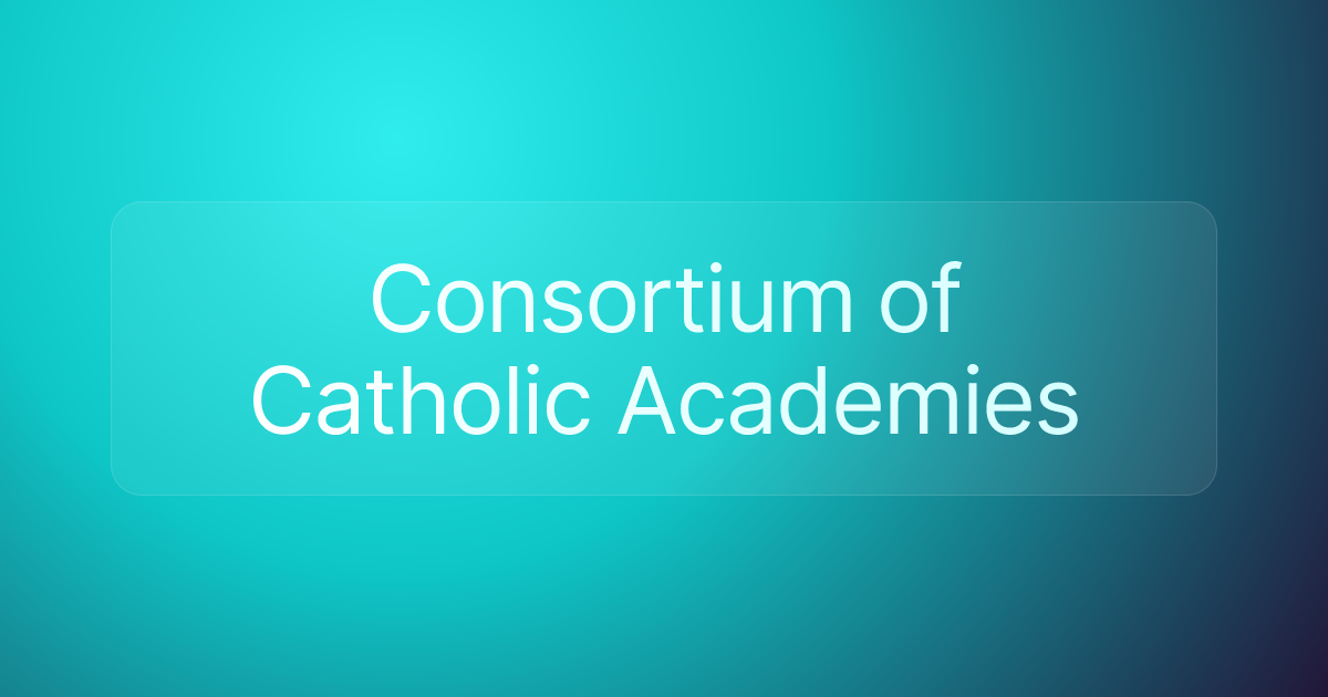 Consortium of Catholic Academies