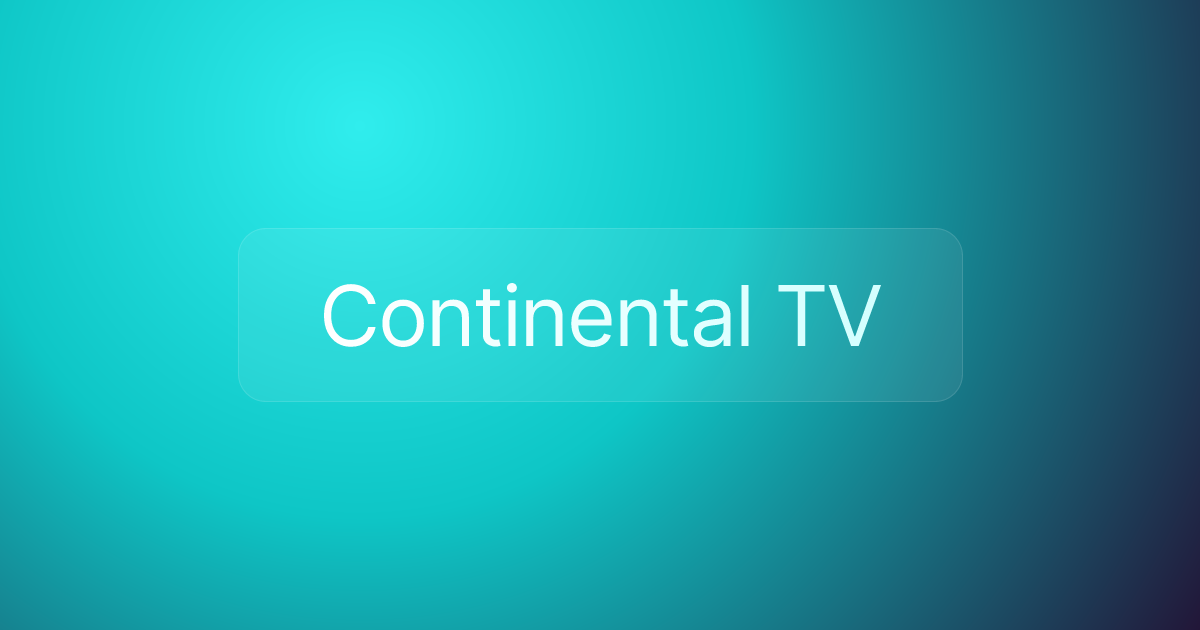 Continental TV