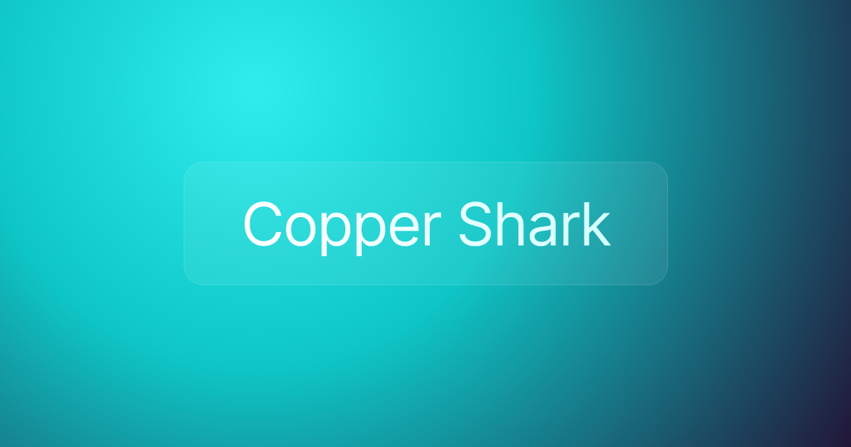 Copper Shark