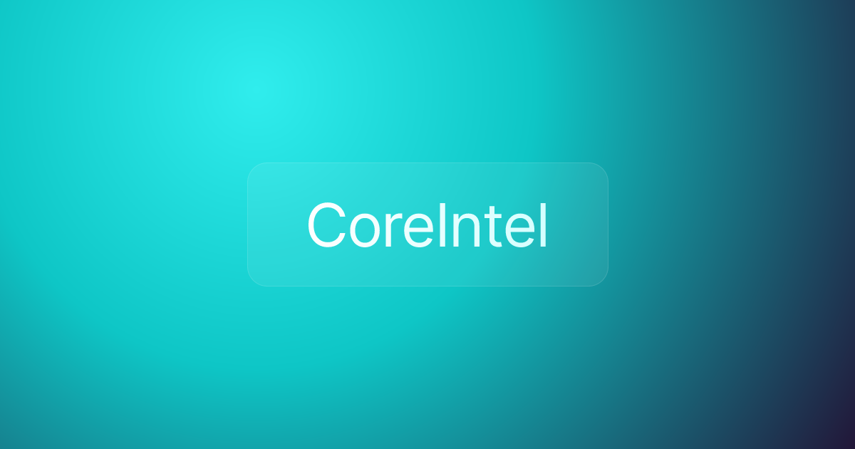 CoreIntel