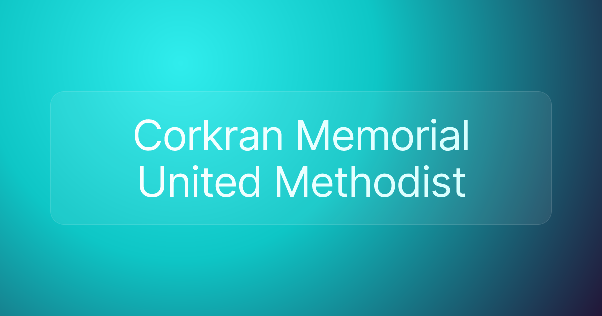 Corkran Memorial United Methodist