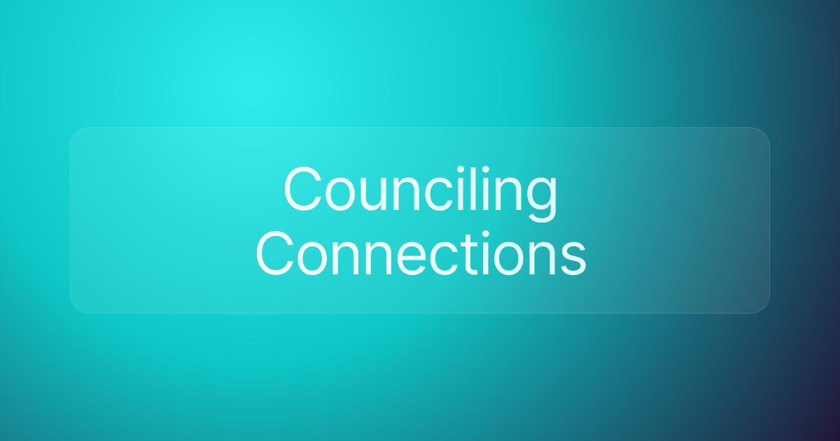 Counciling Connections