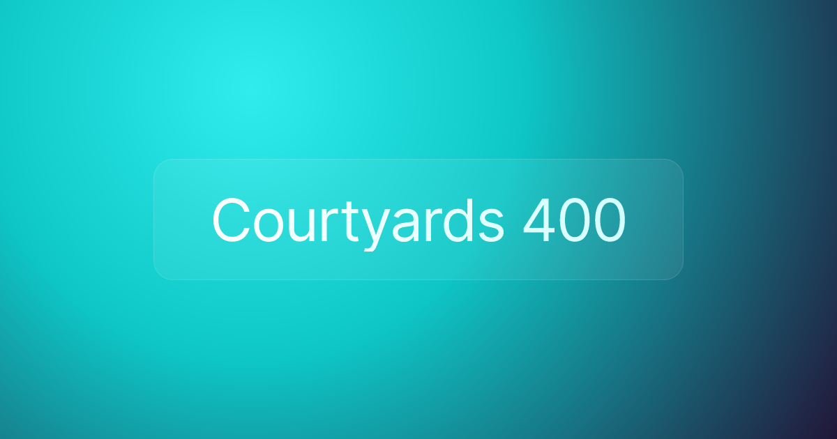 Courtyards 400