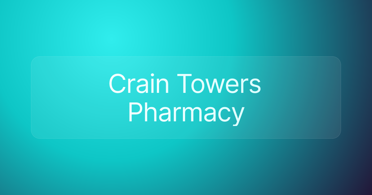 Crain Towers Pharmacy