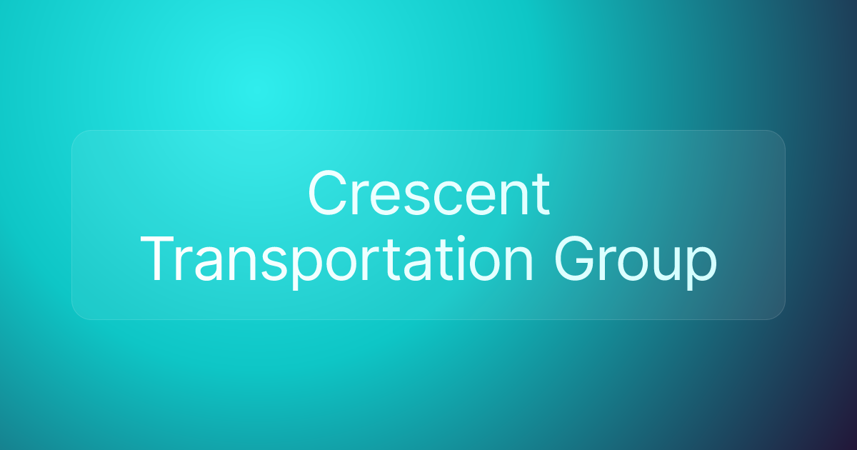 Crescent Transportation Group